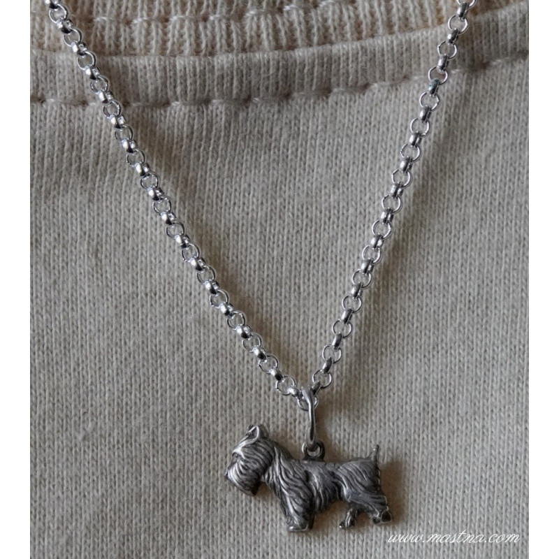 Přívěsek malinkatý pejsek - skotský teriér