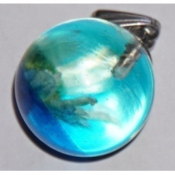 Přívěsek kulička zamrzlý květ