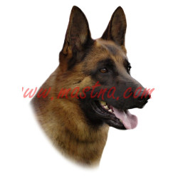 Samolepka německý ovčák