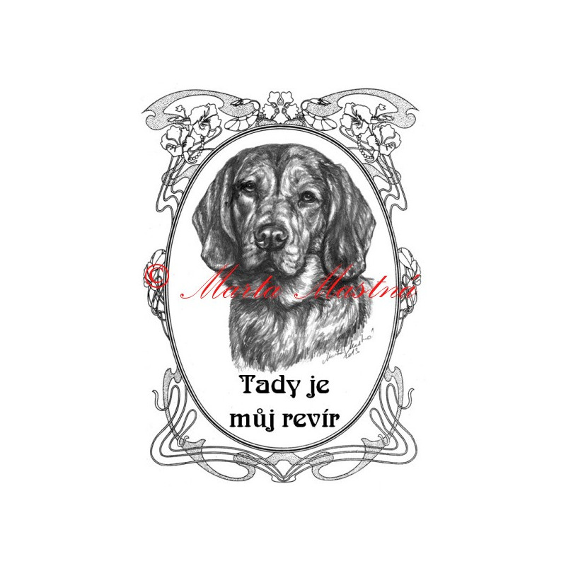 Tabulka alpský jezevčíkovitý brakýř