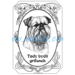 Tabulka grifonek bruselský