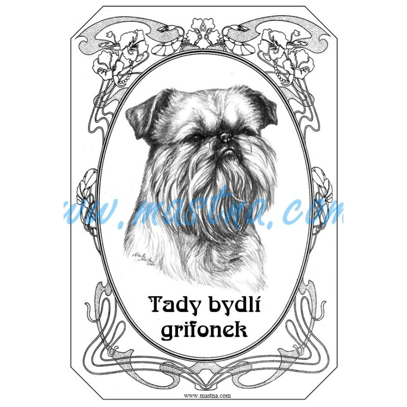 Tabulka grifonek bruselský