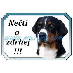 Cedulka švýcarský pes, appenzel