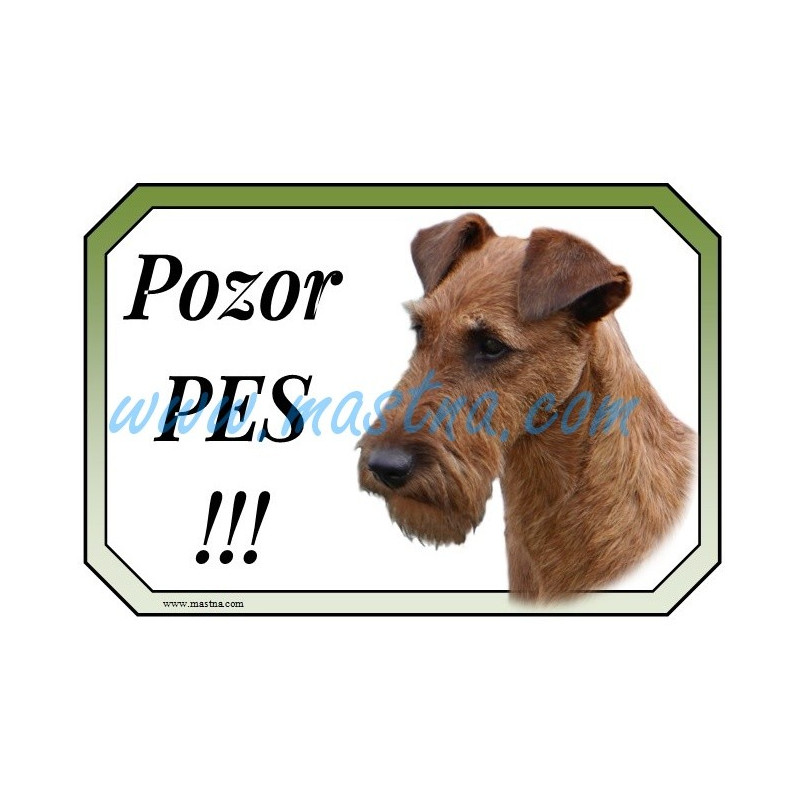 Cedulka irský teriér
