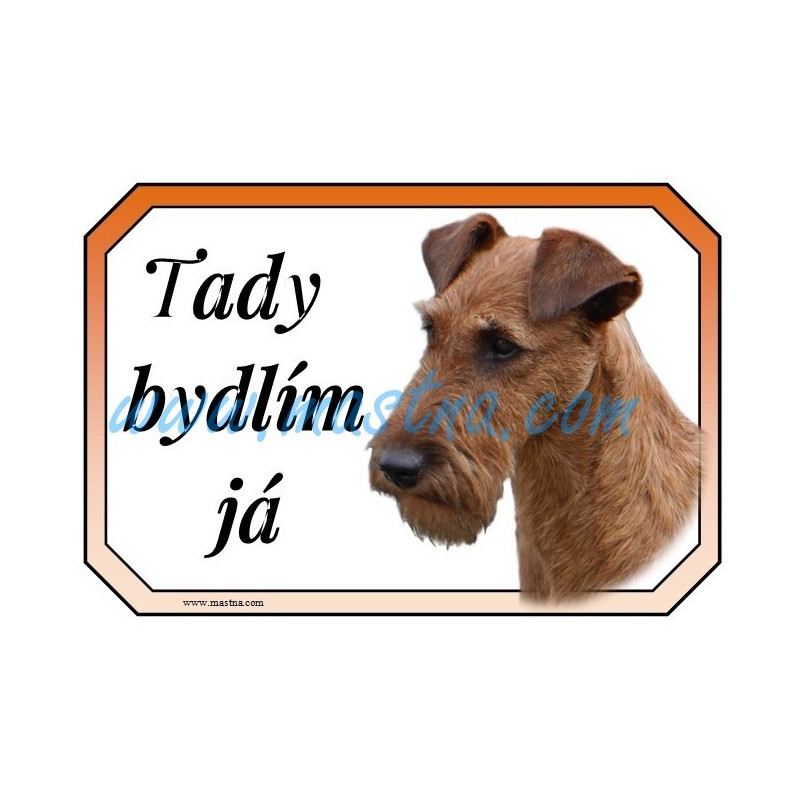 Cedulka irský teriér