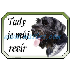 Cedulka německý ohař drsnosrstý