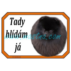 Cedulka špic, pomeranian, spitz