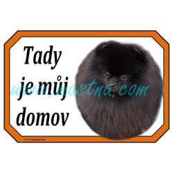 Cedulka špic, pomeranian, spitz