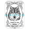 Cedulka vlk, vlčák, wolf