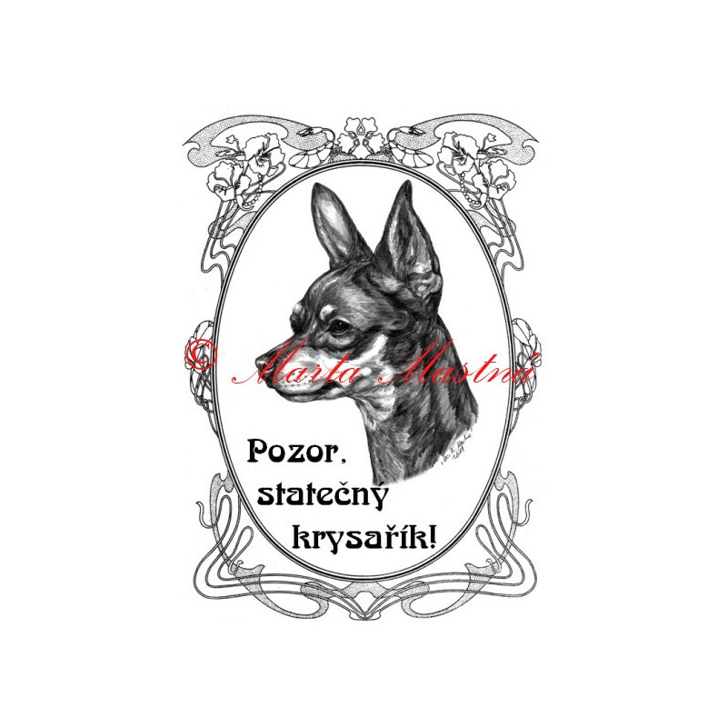 Tabulka pražský krysařík