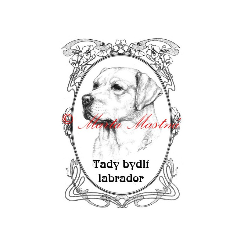 Tabulka labradorský retrívr