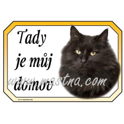 Cedulka kočka dlouhosrstá