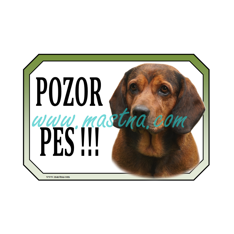 Cedulka alpský jezevčíkovitý brakýř