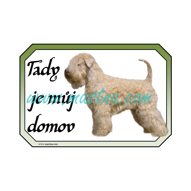 Cedulka pšeničný teriér, soft coated wheaten terier