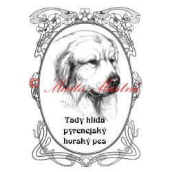 Tabulka pyrenejský horský pes