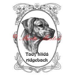 Tabulka rhodéský ridgeback