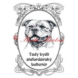 Tabulka stafordšírský bulteriér