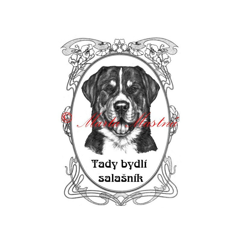 Tabulka velký švýcarský salašnický pes