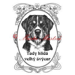 Tabulka velký švýcarský salašnický pes