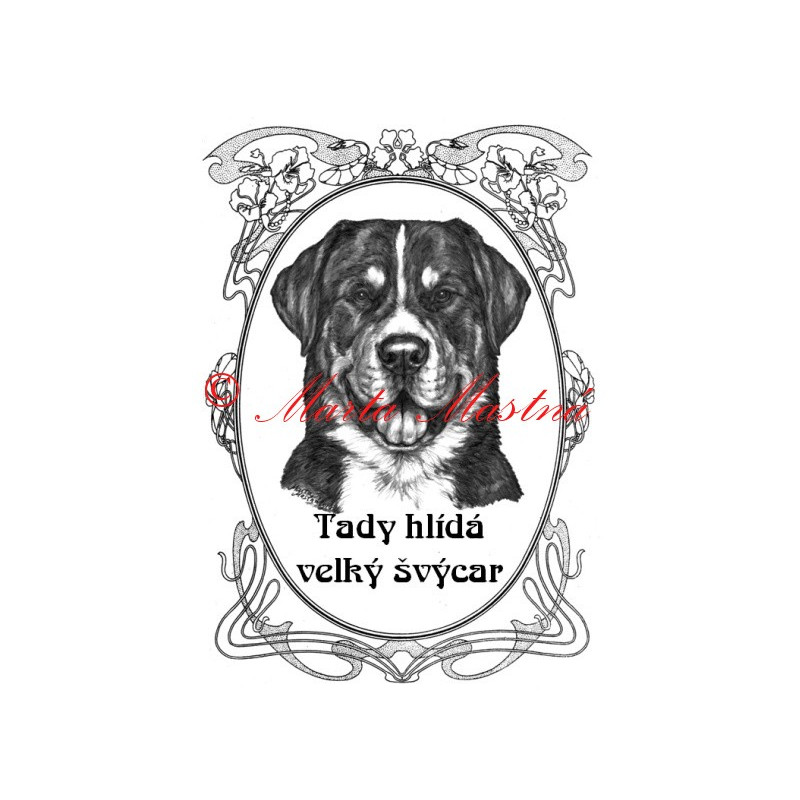 Tabulka velký švýcarský salašnický pes