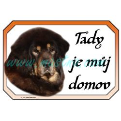 Cedulka tibetská doga domov