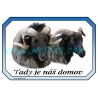 Ovce vřesová cedulka domov