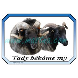 Ovce vřesová cedulka békáme