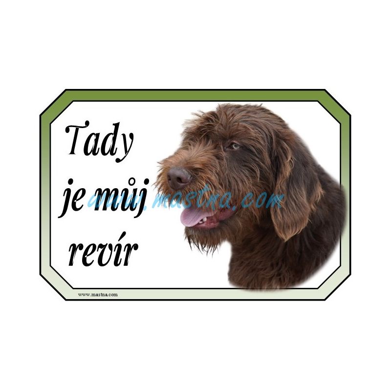 Pudlpointr, pudlpointer, cedulka revír