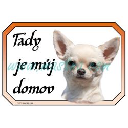 Cedulka čivava krátkosrstá, chihuahua, domov