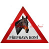 Trojúhelník kůň plnokrevník, hnědák