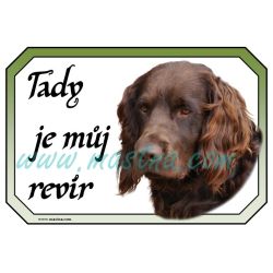 Německý křepelák hnědák cedulka revír