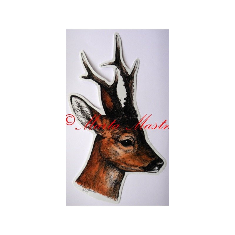 Samolepka srnec