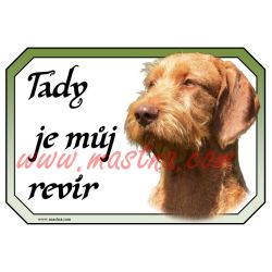 Maďarský ohař drsnosrstý cedulka revír