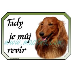 Cedulka jezevčík dlouhosrstý revír