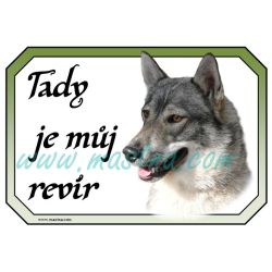 Lajka západosibiřská, cedulka revír