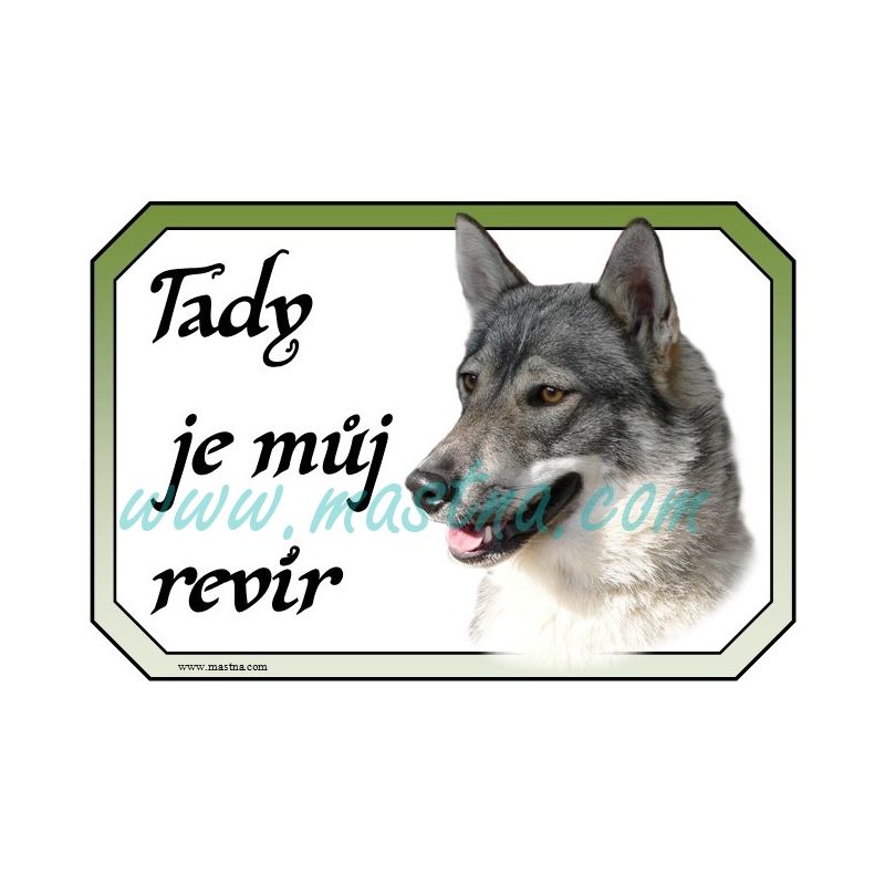 Lajka západosibiřská, cedulka revír