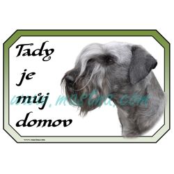 Cedulka český teriér