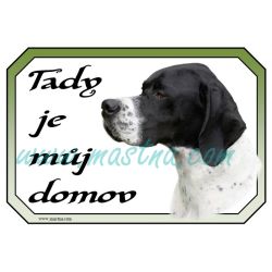 Cedulka pointr, pointer domov