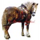 Samolepka kůň českomoravský belgik Makon