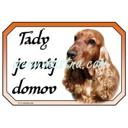 Cedulka kokršpaněl zlatý, domov