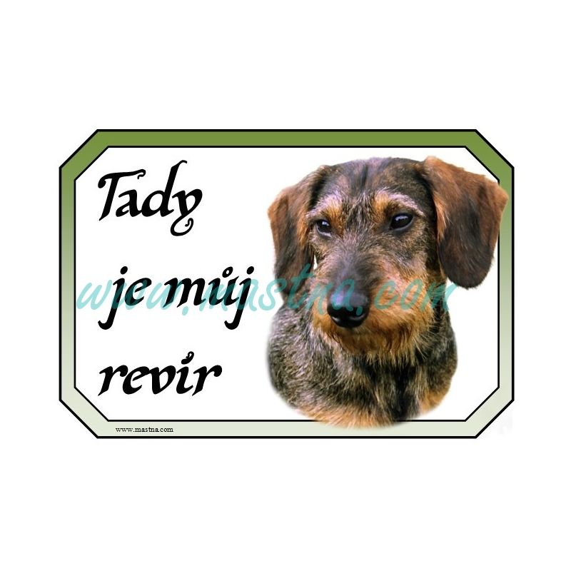 Cedulka jezevčík drsnosrstý revír