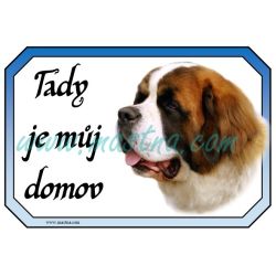 Cedulka bernardýn domov