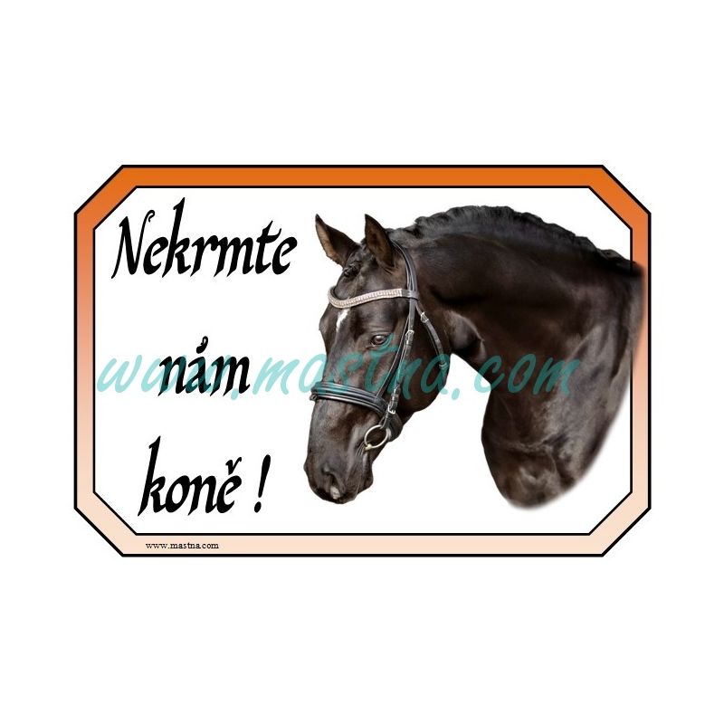 Cedulka nekrmte koně, vraník