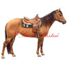 Samolepka quarter horse, western